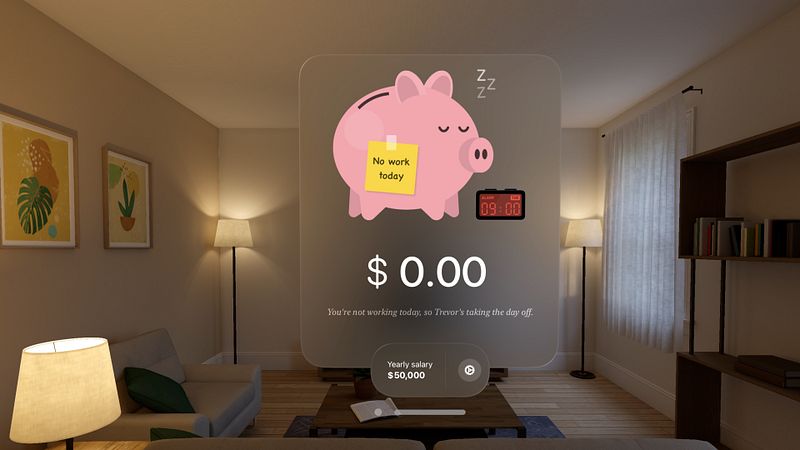 Screenshot of SalaryPig