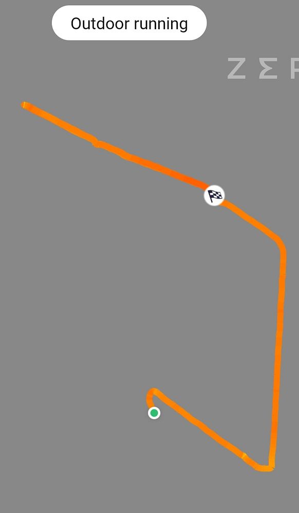 Screenshot of a mobile app showing a running and swimming workout summary with GPS maps and performance stats.