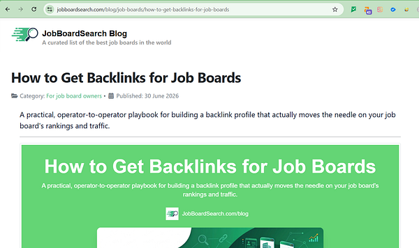 Dashboard displaying blog post management interface with articles in various states.
