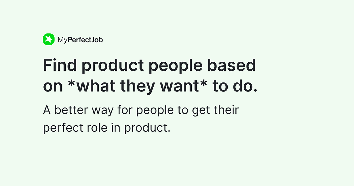 MyPerfectJob