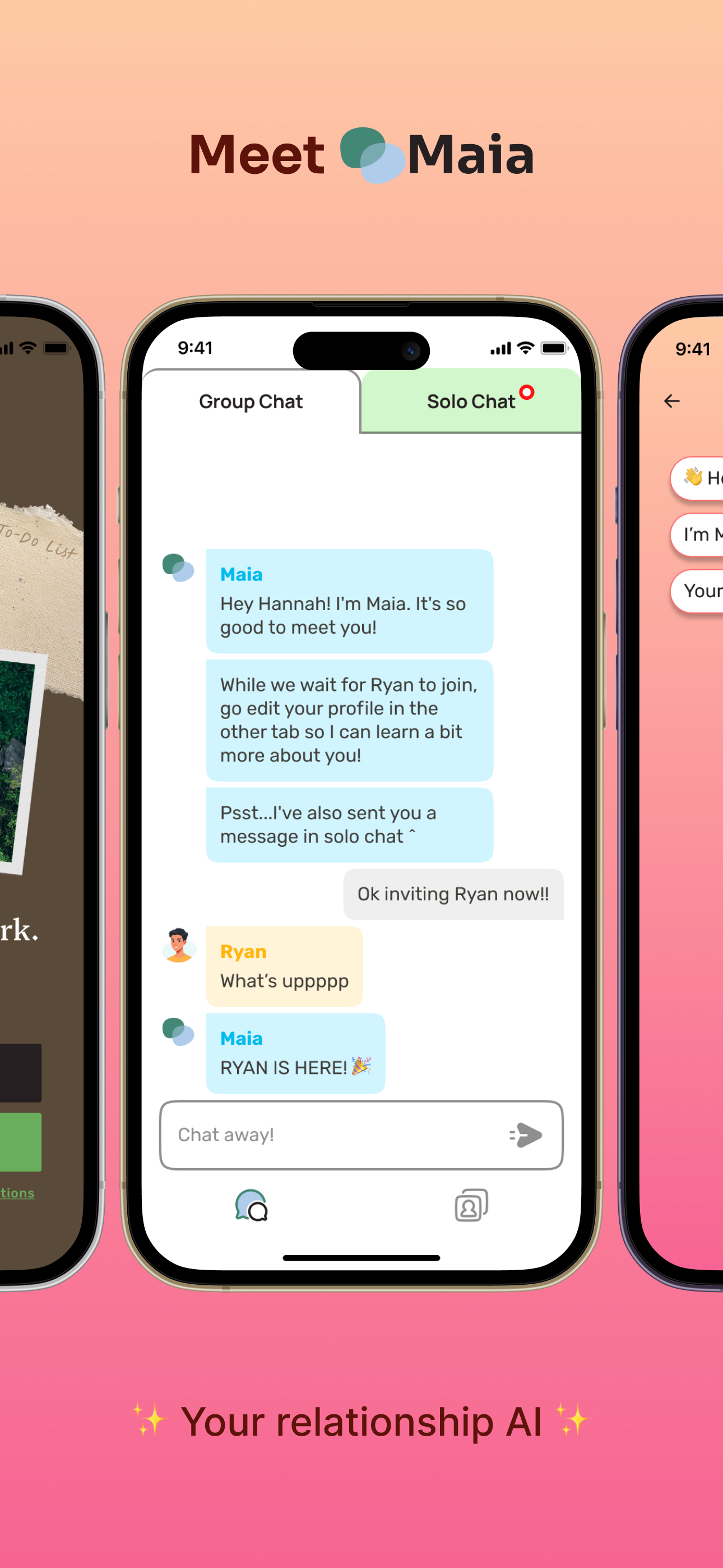 Maia: Your Relationship AI: Relationships take work. Maia