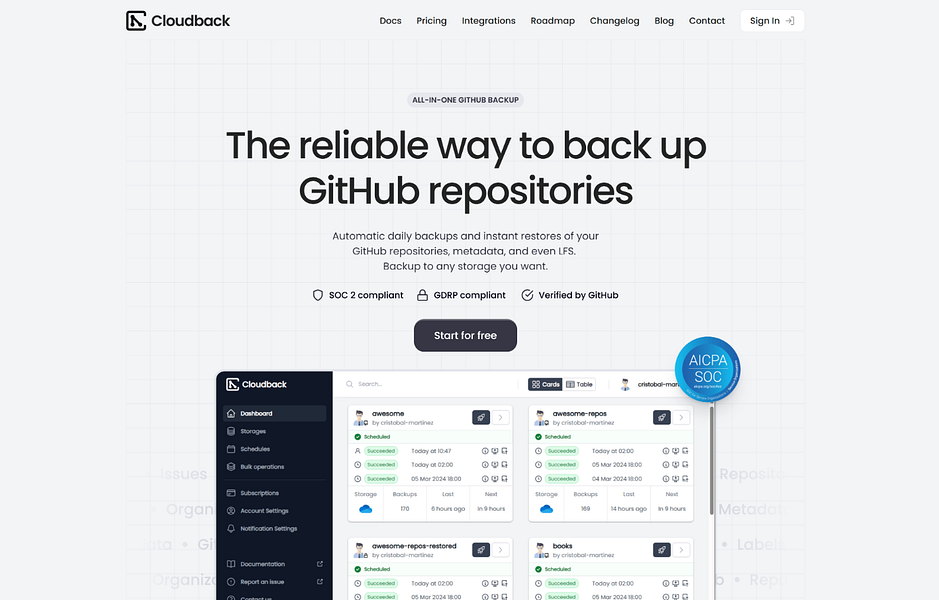 Cloudback