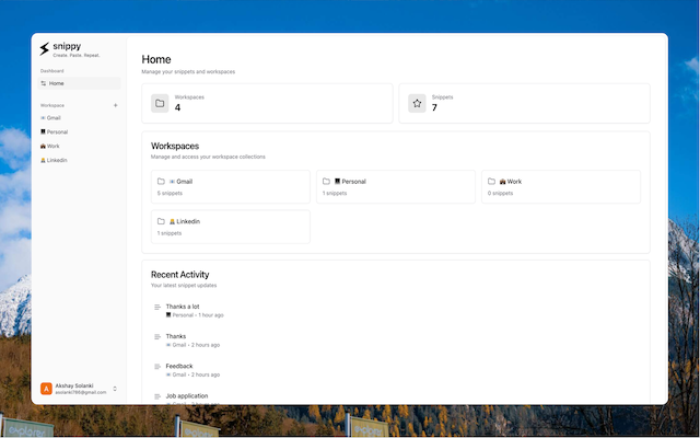 Snippy: Your Snippets, Everywhere | BetaList