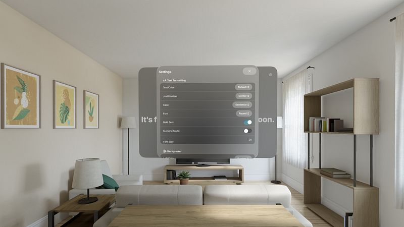 Screenshot of Custom Word Clock - TextTime