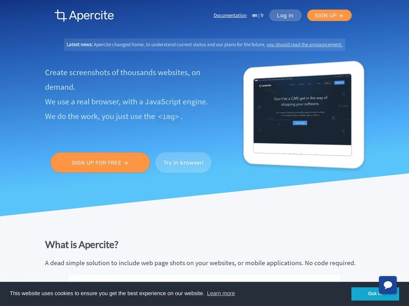Apercite
