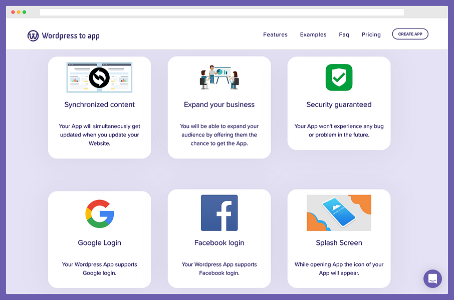 Wordpress To App