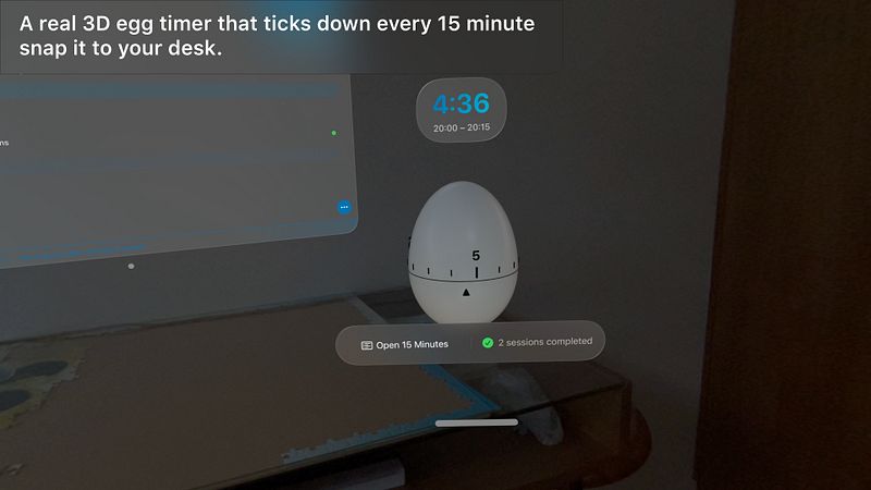 Screenshot of 15 Minutes - Timer Tracker
