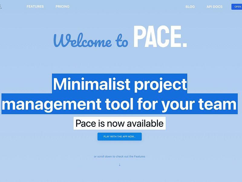 Pace