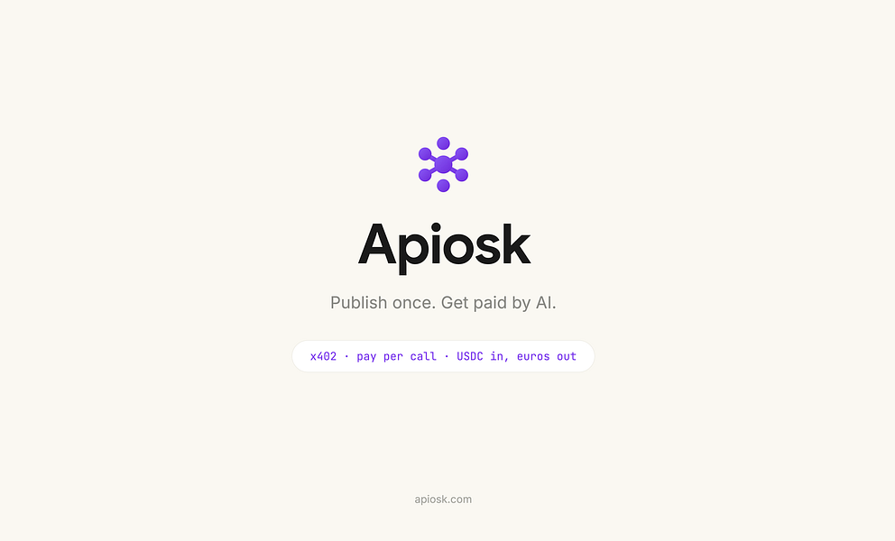 Apiosk