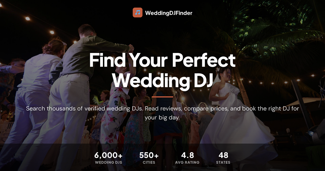 Wedding DJ Finder