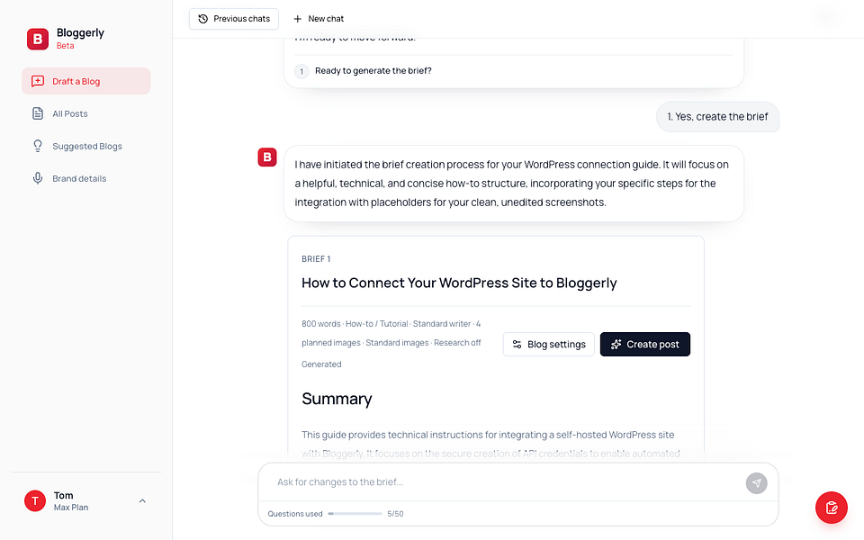 Bloggerly