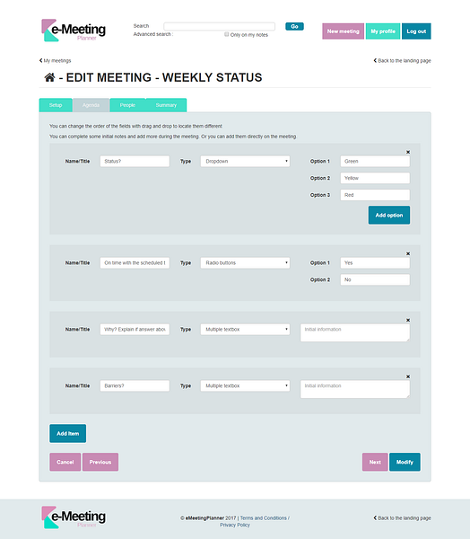 e-Meeting-Planner