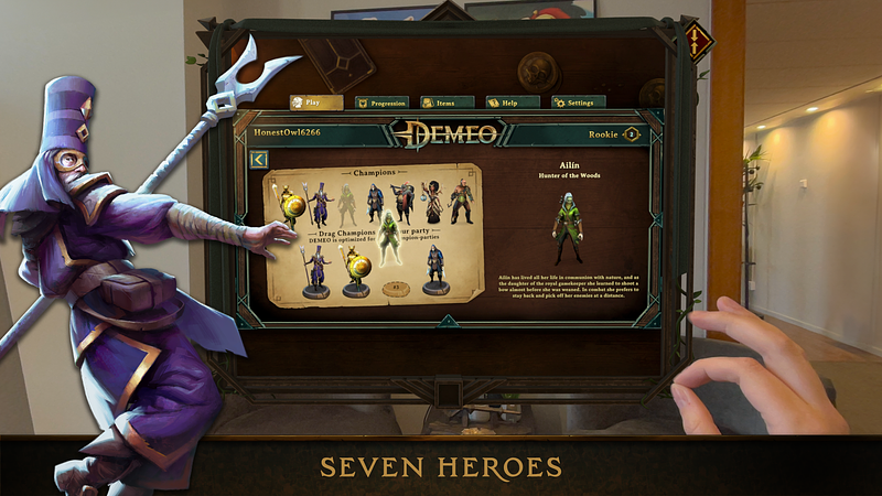 Screenshot of Demeo