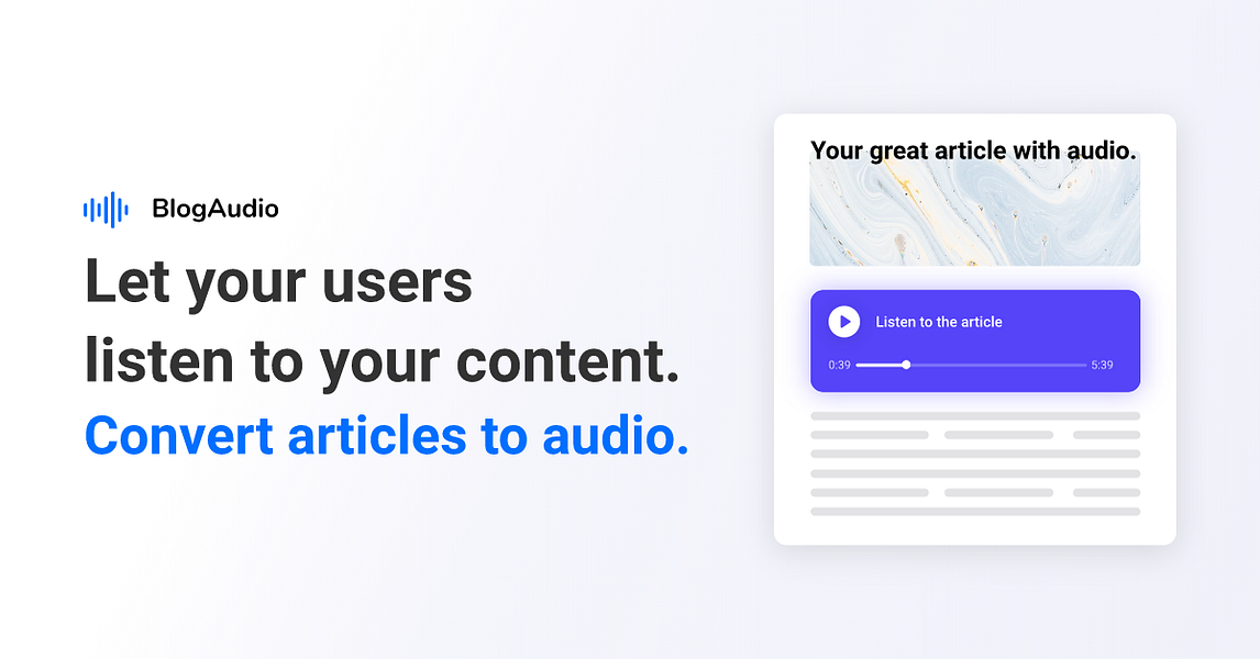 BlogAudio