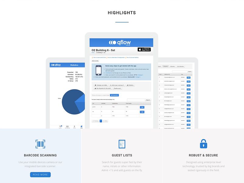 Qflow Event Check-in