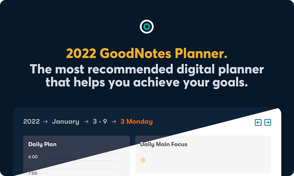 2022 GoodNotes Planner