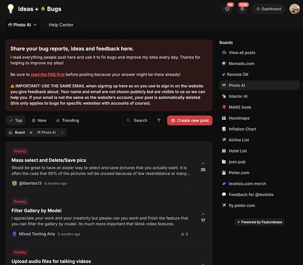 Screenshot of a project management tool showing a kanban board with columns for To Do, In Progress, and Done with various tasks listed.