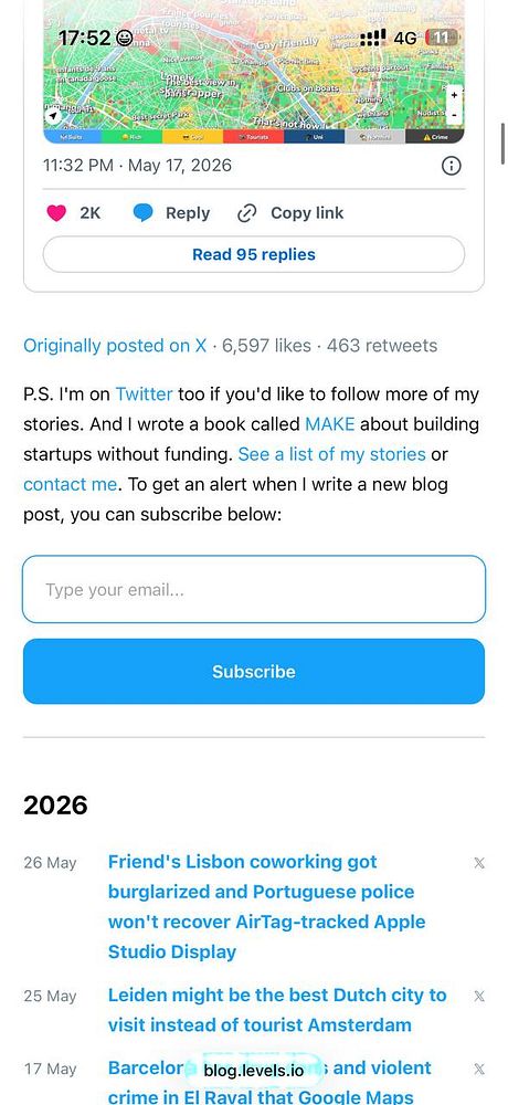 Screenshot of a tweet on a Twitter-like interface showing retweets, likes, and reply counts with a new UI for displaying reaction counts.