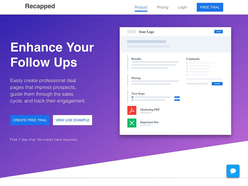 Recapped.io