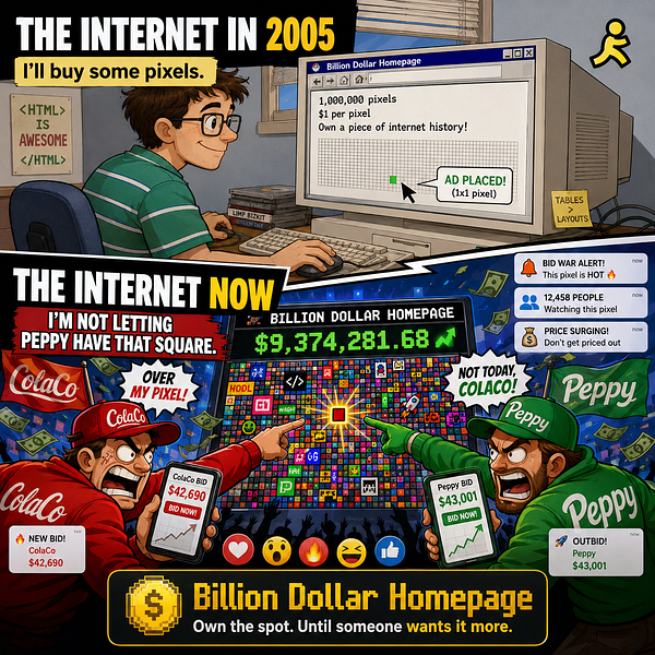 Billion Dollar Homepage