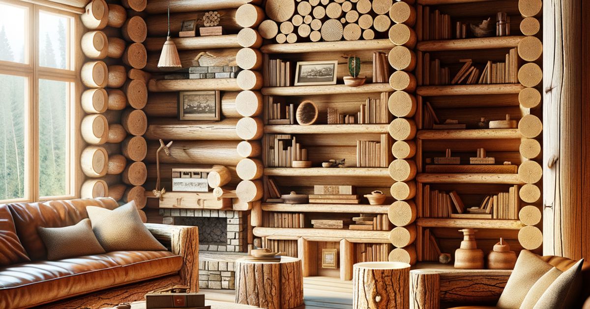 What is Log Furniture? (Interior Design explained) – Room AI