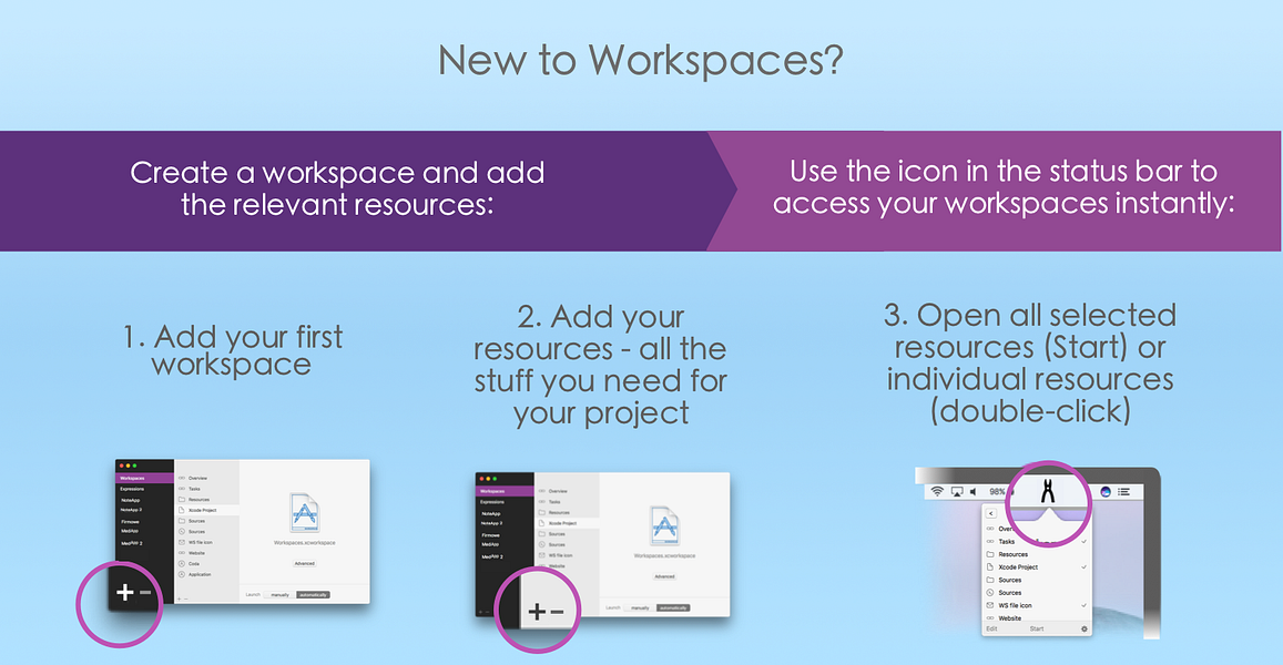 Workspaces
