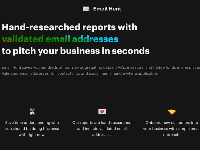 Email Hunt