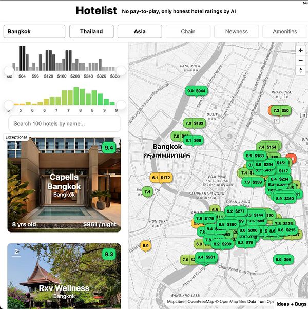Map image highlighting Europe with blue circles and numbers indicating city counts and locations.