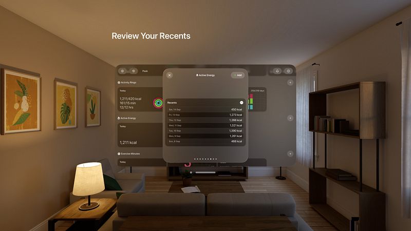 Screenshot of Peak: Fitness Widgets