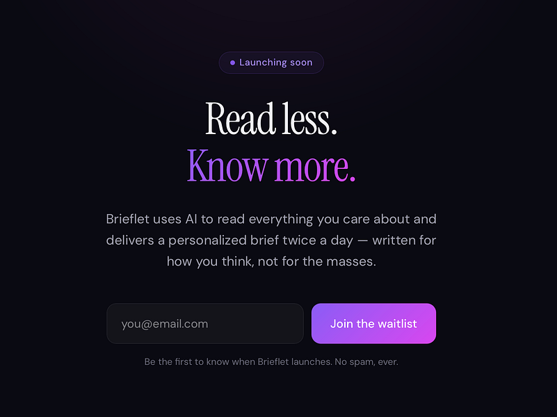 Brieflet