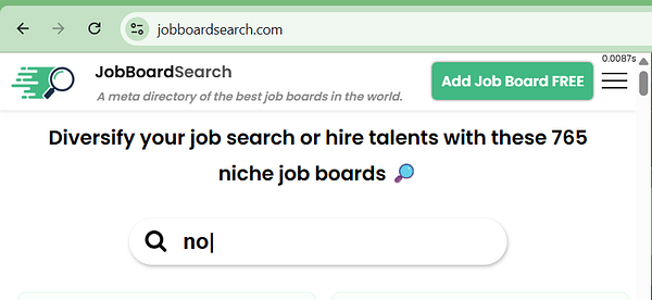 A screenshot of several job board websites displayed as tiles with search and navigation elements on top.