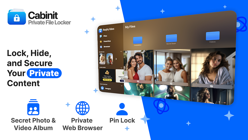 Screenshot of Cabinit: Private Photo Vault