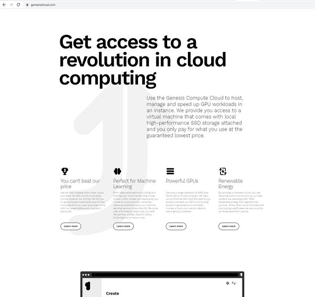 Genesis Cloud