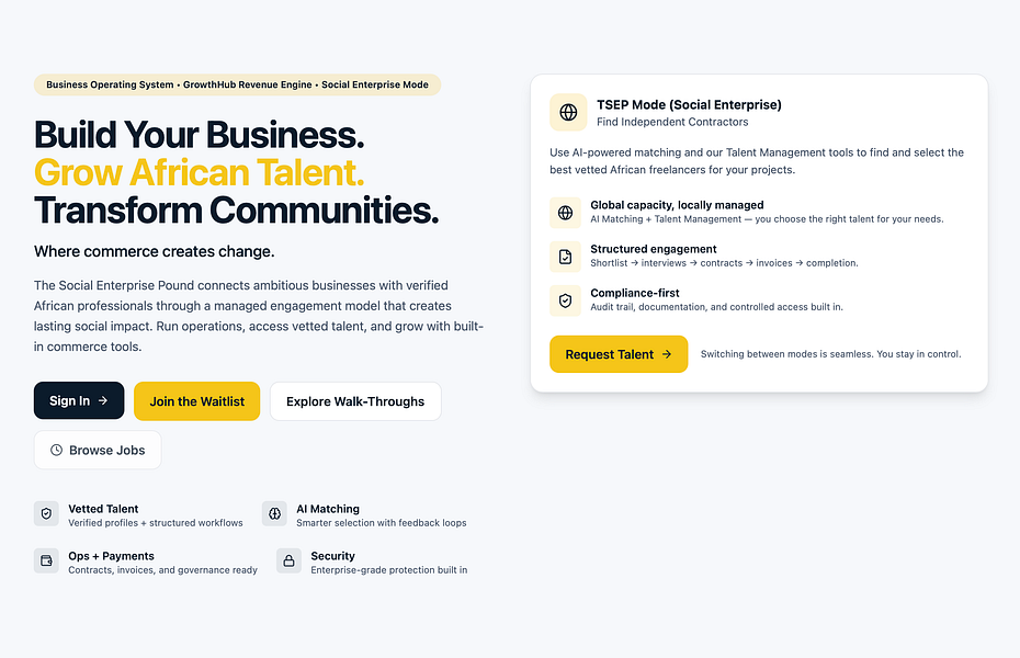 The Social Enterprise Pound