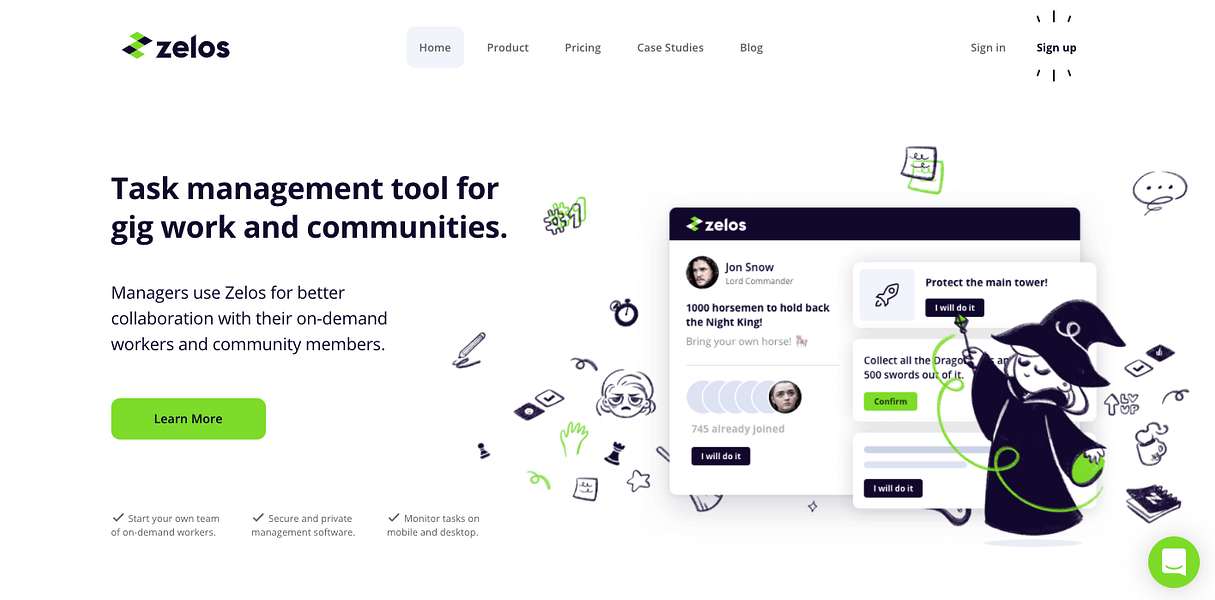 Zelos Team Management