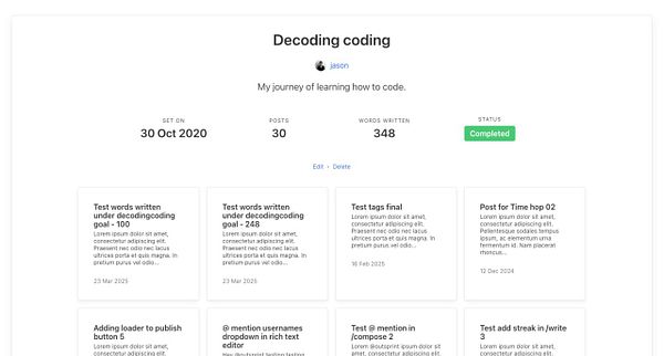 The image displays a task management interface for a coding project.
