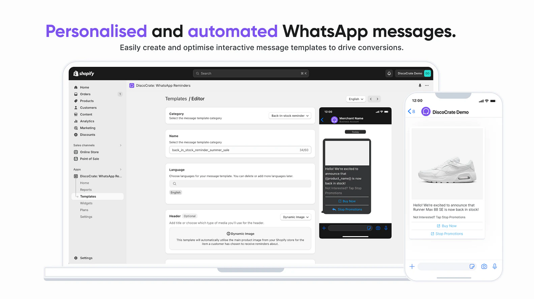 DiscoCrate - Shopify App