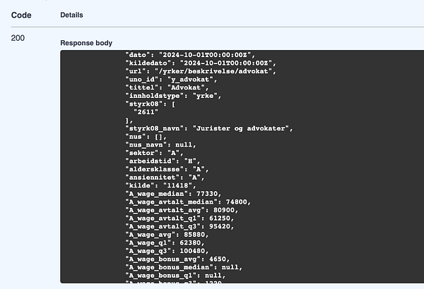 Screenshot of a public salary database webpage with multiple salary listings and filter options on the left sidebar.