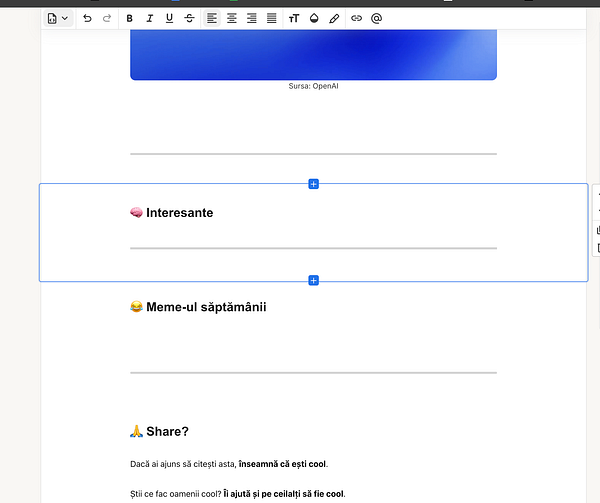 The image displays a document interface with various sections and text content.