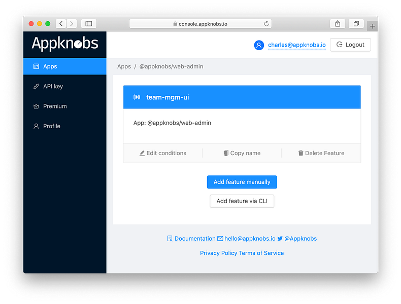Appknobs.io