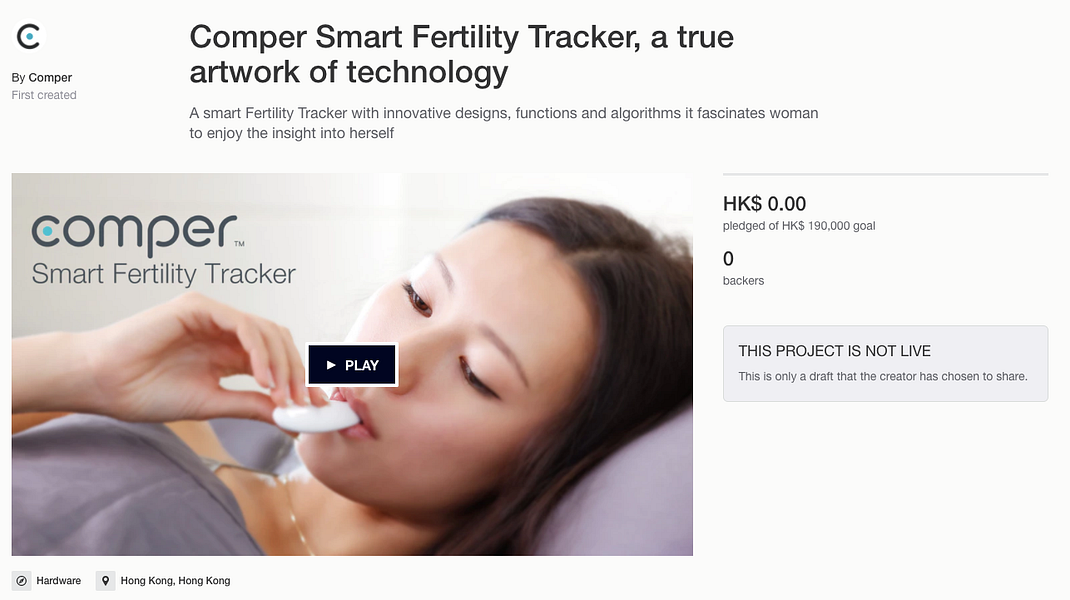 Comper Smart Fertility Tracker