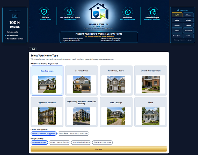 Home Security Planning