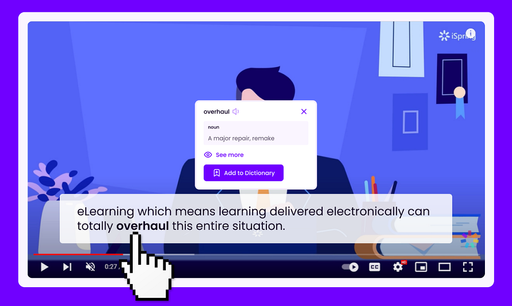 Wordbook: YouTube E-Learning Tool