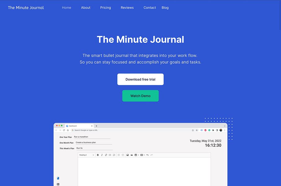 The Minute Journal