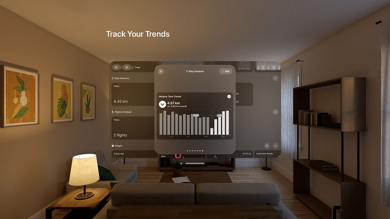 Screenshot of Peak: Fitness Widgets
