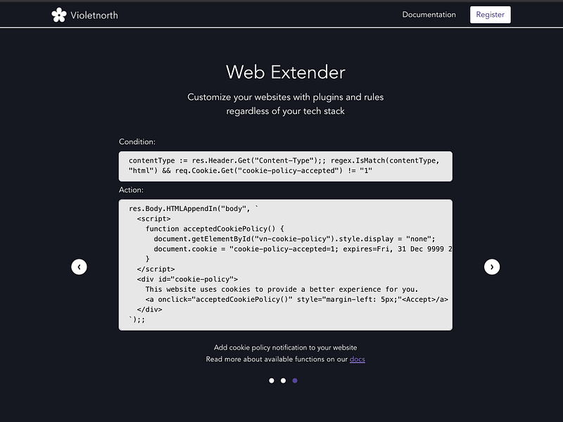 Web Extender