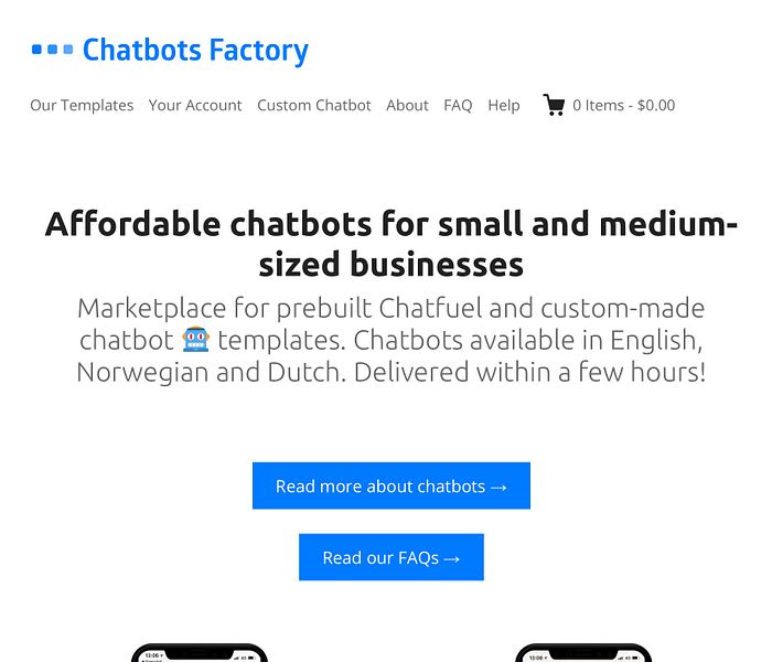 Chatbots Factory