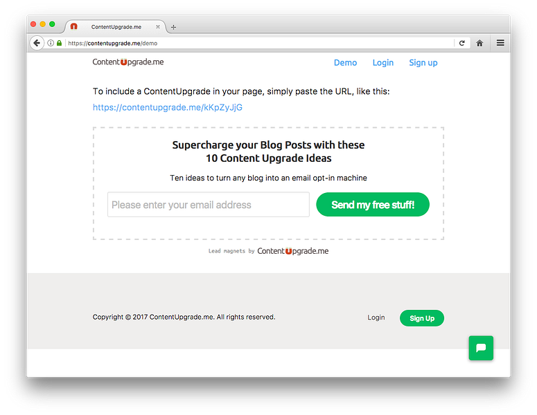 ContentUpgrade.me
