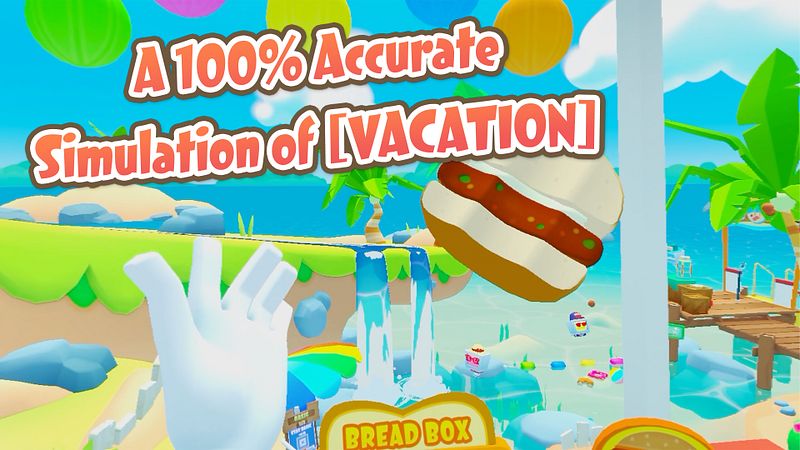 Screenshot of Vacation Simulator