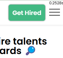 The image displays a user interface for a job board search platform.